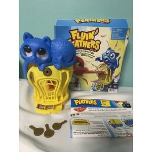 Flyin Feathers Kids Game Toy Cat/Bird in Birdcage Kids‎ Toy Keys Not Complete
